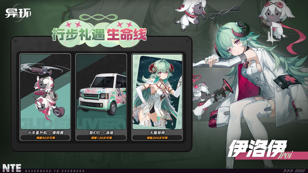 异环伊洛伊累抽皮曝光！省钱了 2