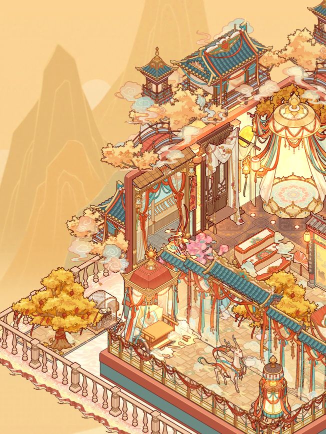 煌煌于飞错层公寓装修效果图 2