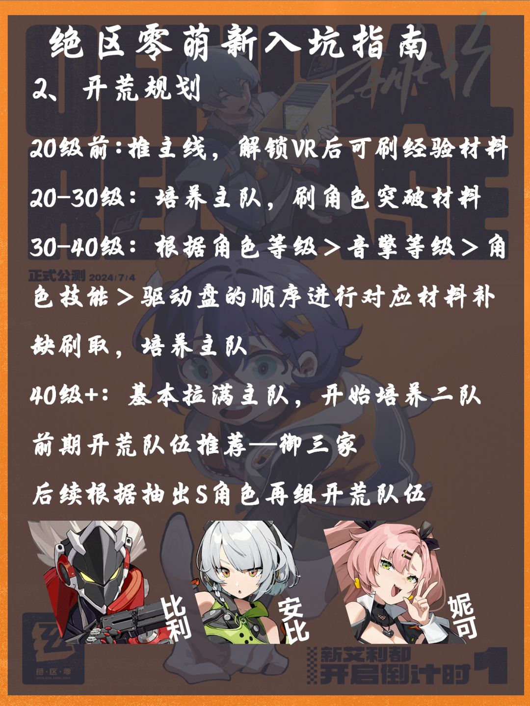 【1.0攻略征集】萌新开荒入坑指南 2