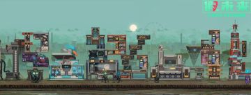 《假未来Fake Future》用像素绘制心中的废土朋克