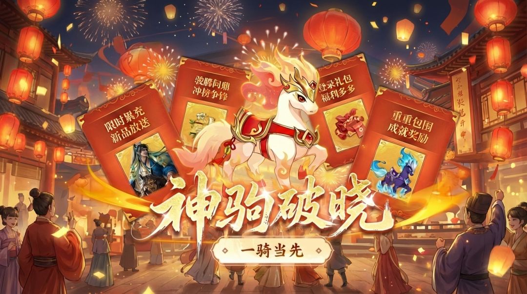 冲破重围，一骑当先截图