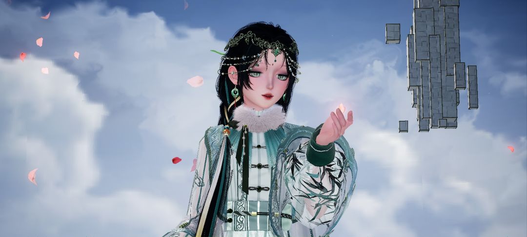 可是可是!这个头发跑图背影真的很好看 2