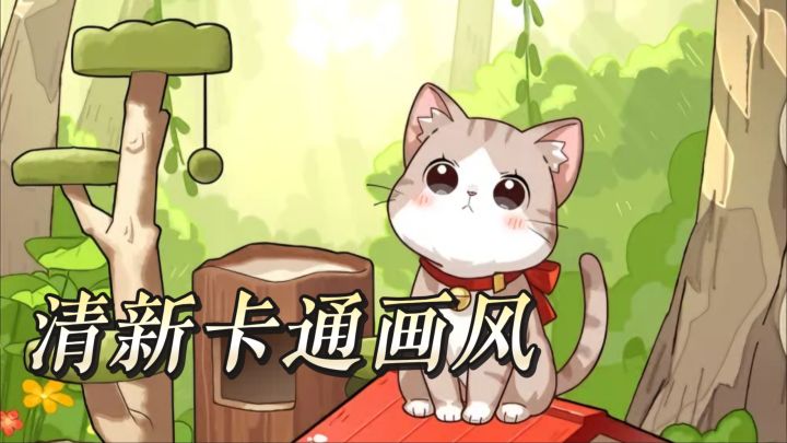 清新卡通画风喵星收容计划 治愈养成解锁每只猫咪专属小故事截图