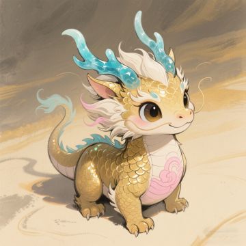 「绘制你的仙途灵宠」软软糯糯QQ龙