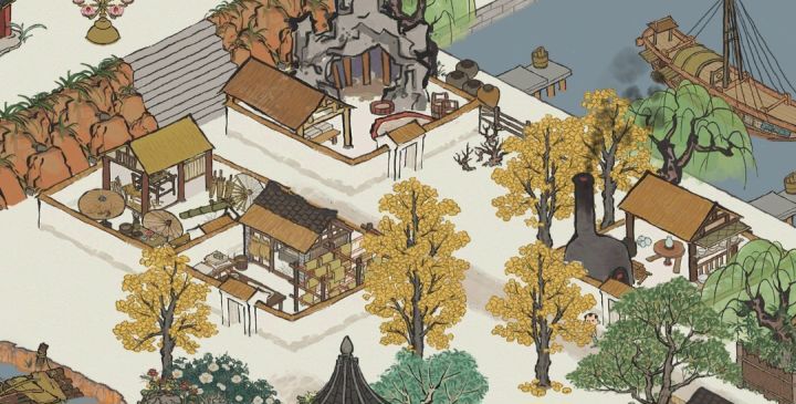怎样布局五级白边生产建筑截图