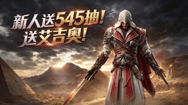 火爆全球的国产游戏!新人送545抽!送限定联动英雄艾吉奥!截图