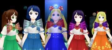 代表月亮消灭你!美少女战士系列cos