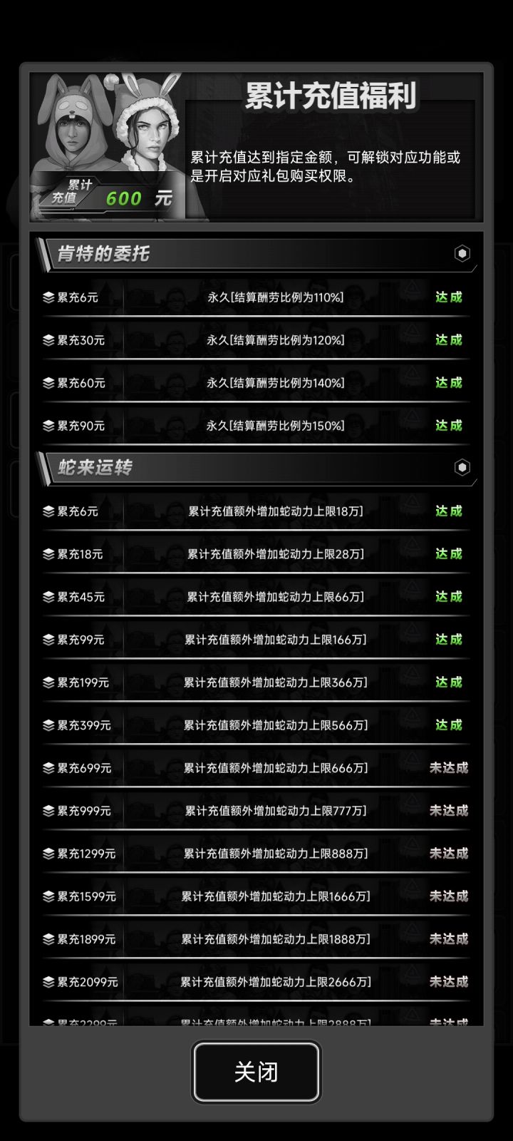 刚回坑半个月02QJERGESA准备氪两轮双倍截图