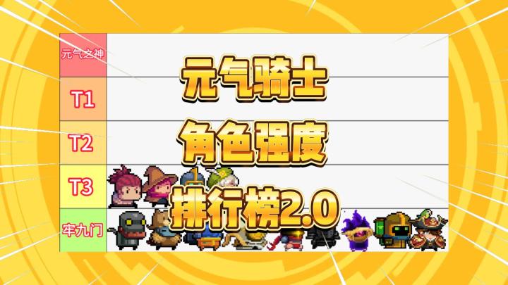 元气骑士：全角色强度排行榜2.0！截图