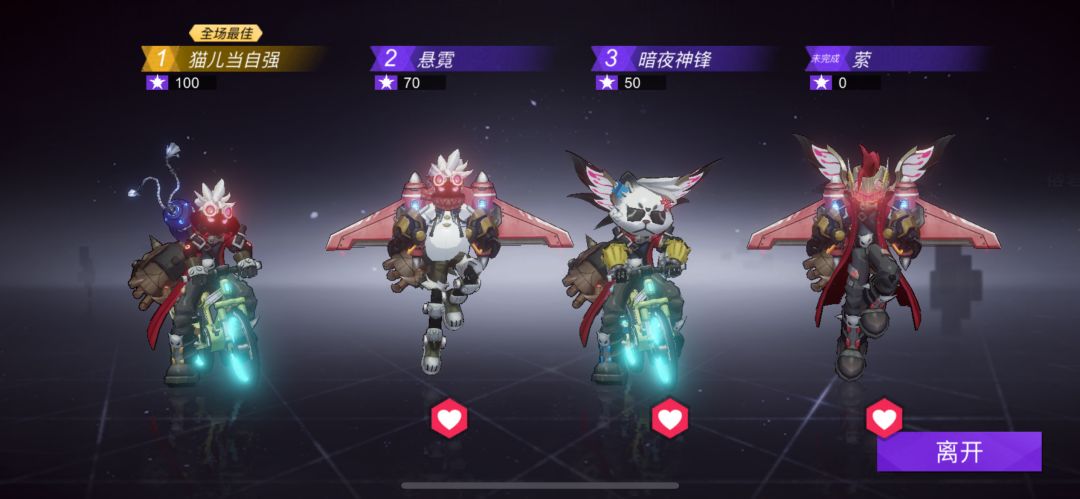 关于竞速模式的说明 1