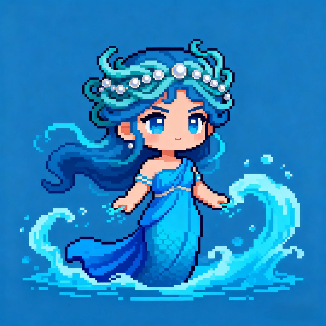 角色创作：海仙女—忒提斯（Thetis） 2