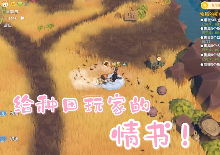 一封给种田玩家的情书截图