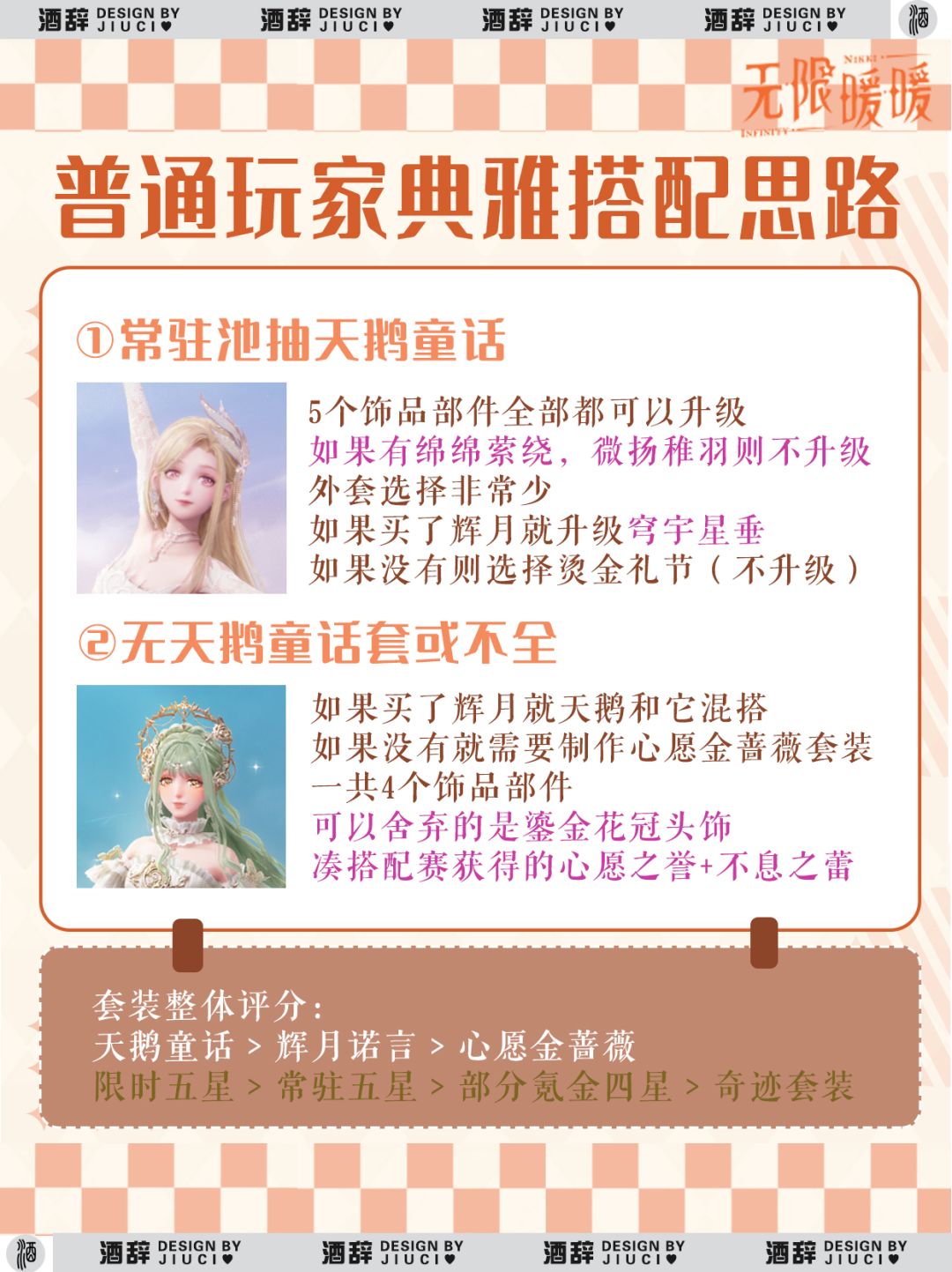 【无限暖暖】1.1版本服饰焕新指南「典雅」 3