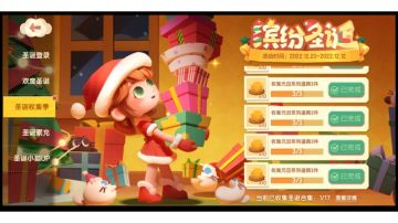 陈述一下圣诞活动，各位自行评判。
