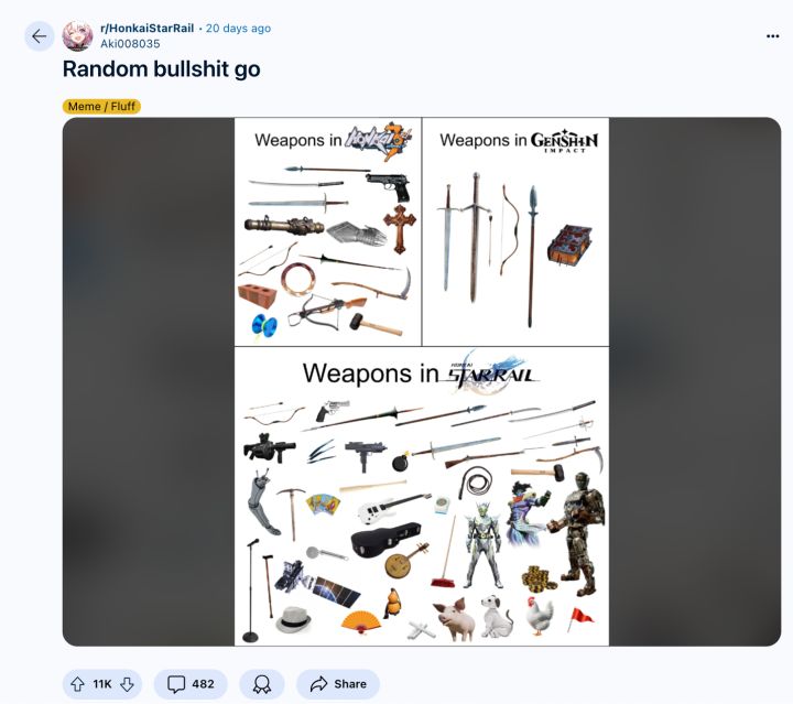 米家三游戏武器对比截图