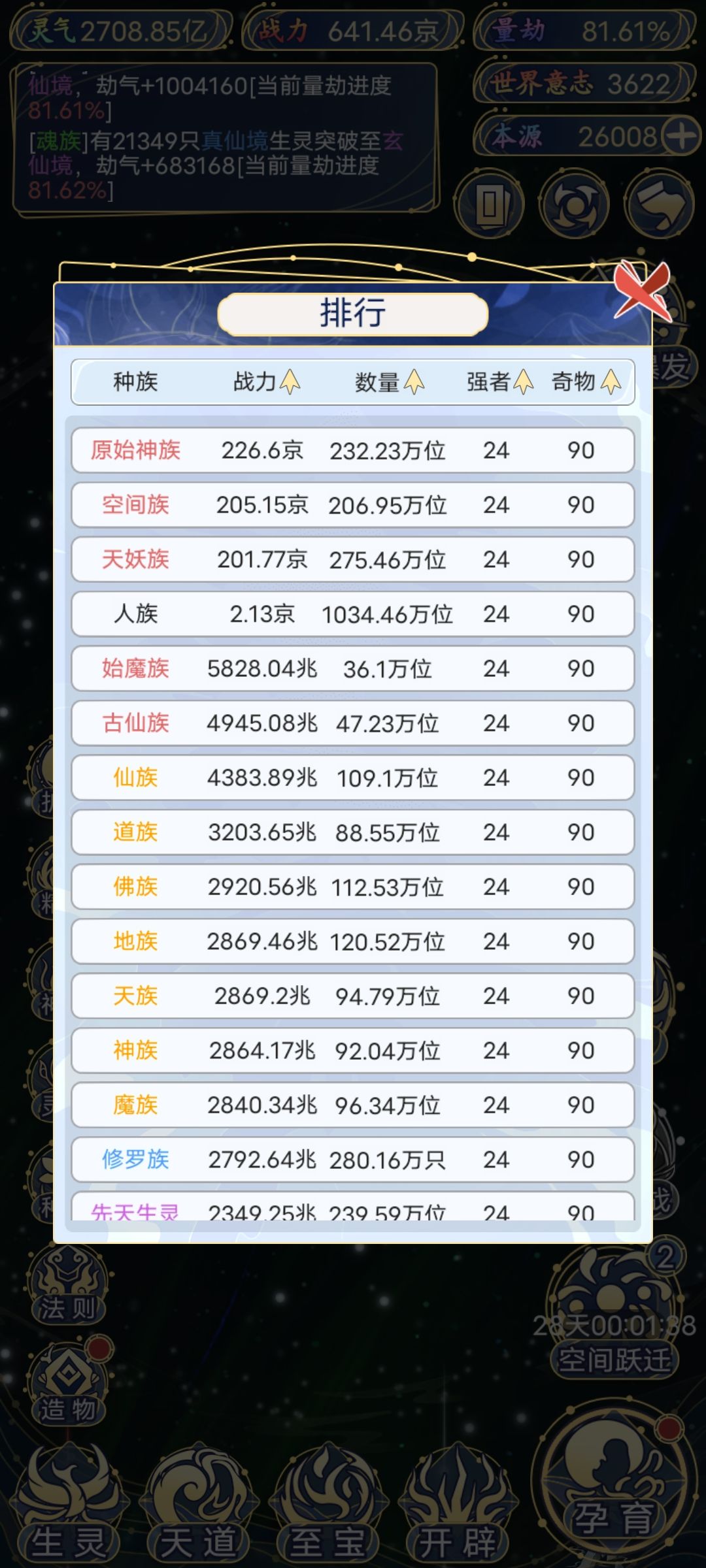 全种族太难养了 2