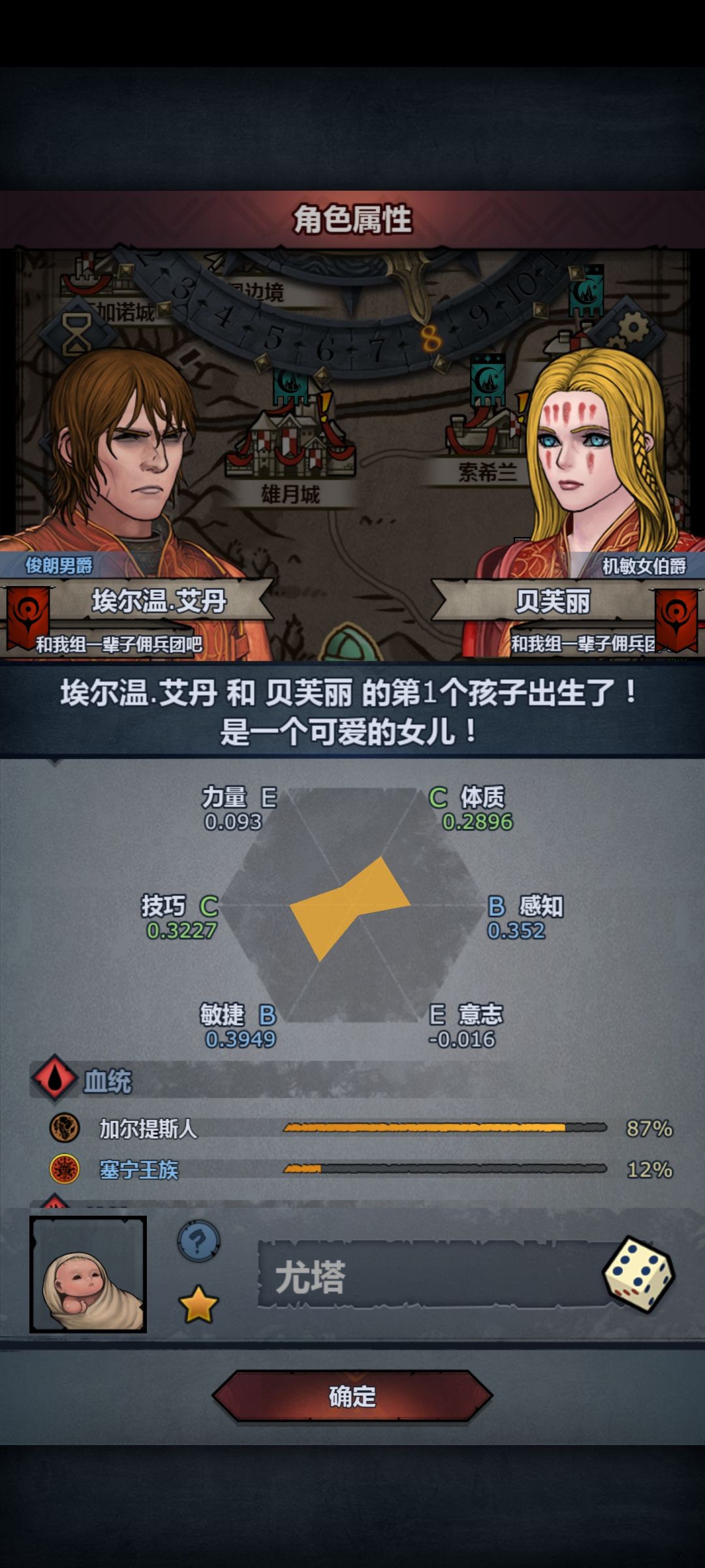 今日份小号进度，主角团孙辈王血伯爵 7