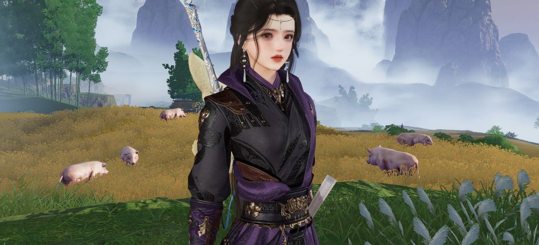 满级了买套衣服回稻香村同富贵家猪合拍一组 2
