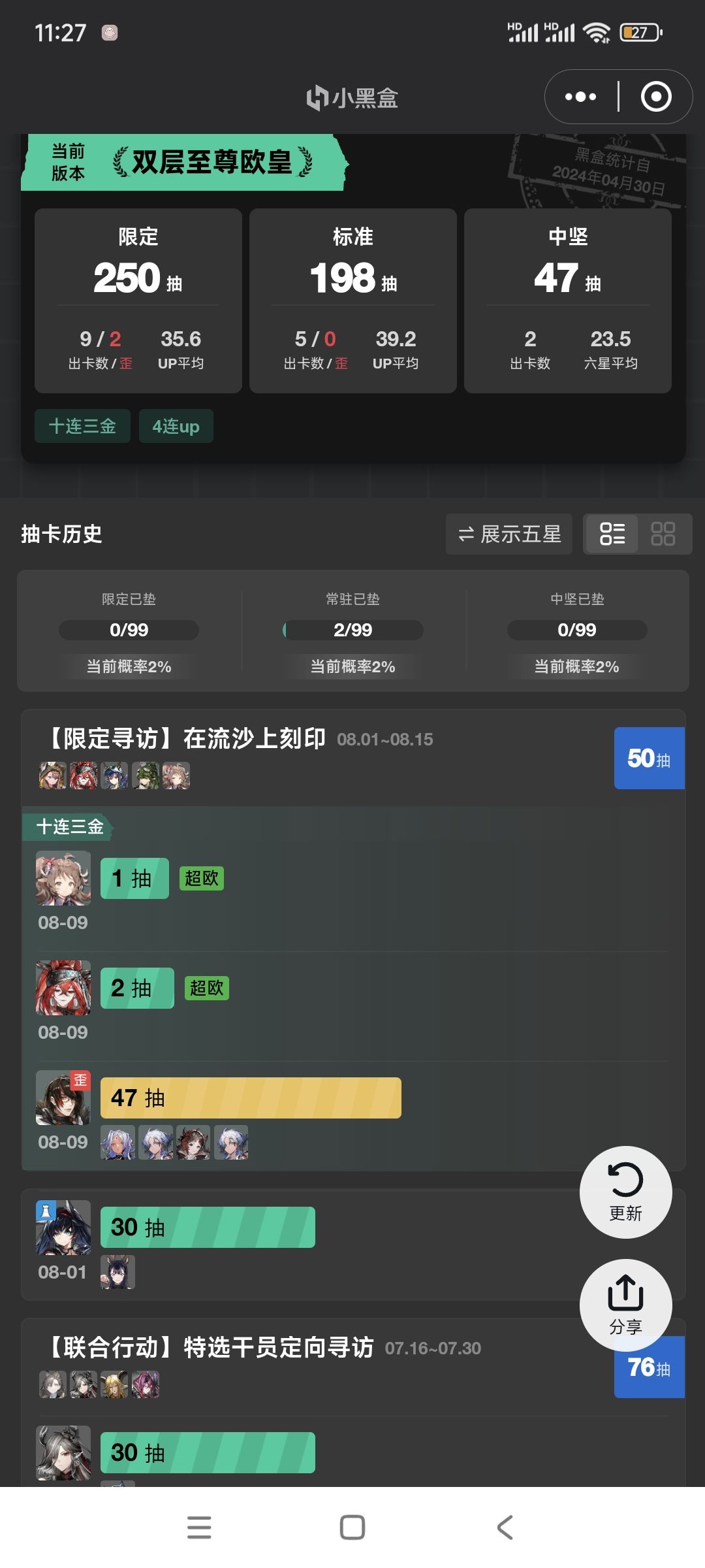 我已经扭曲成方舟的形状了 1