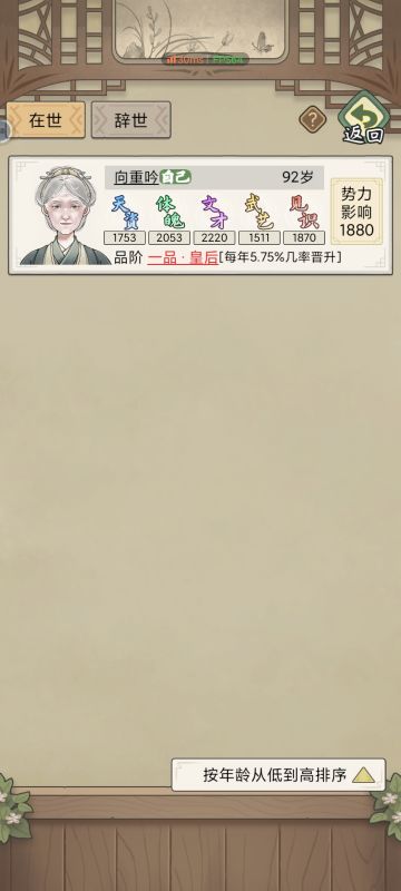 女儿是73岁当上了皇后，所以。。。