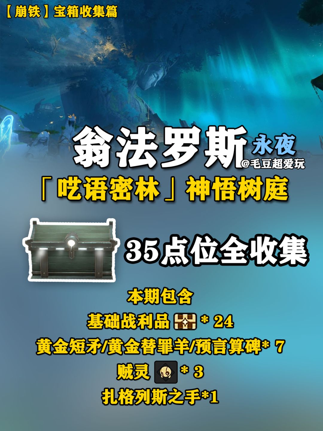 【V3.1攻略】永夜神悟树庭宝箱-上篇 1