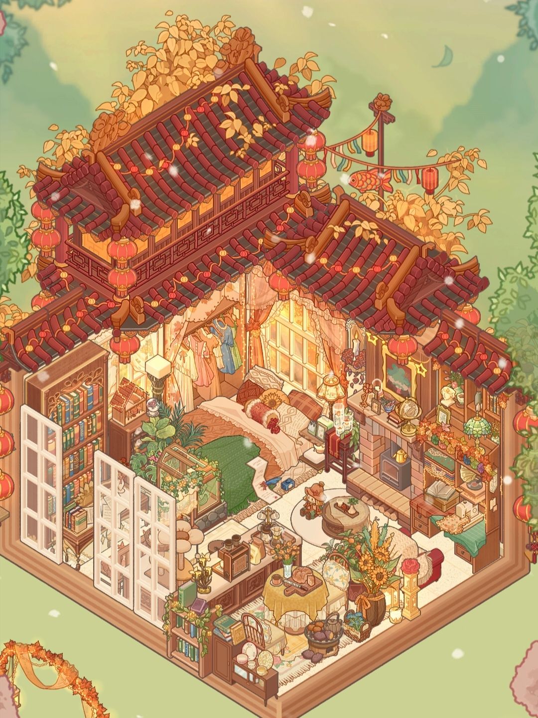 暖红小屋 1