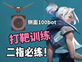 练好陀螺仪瞄准堪比鼠标 瓦手侧面100靶79秒