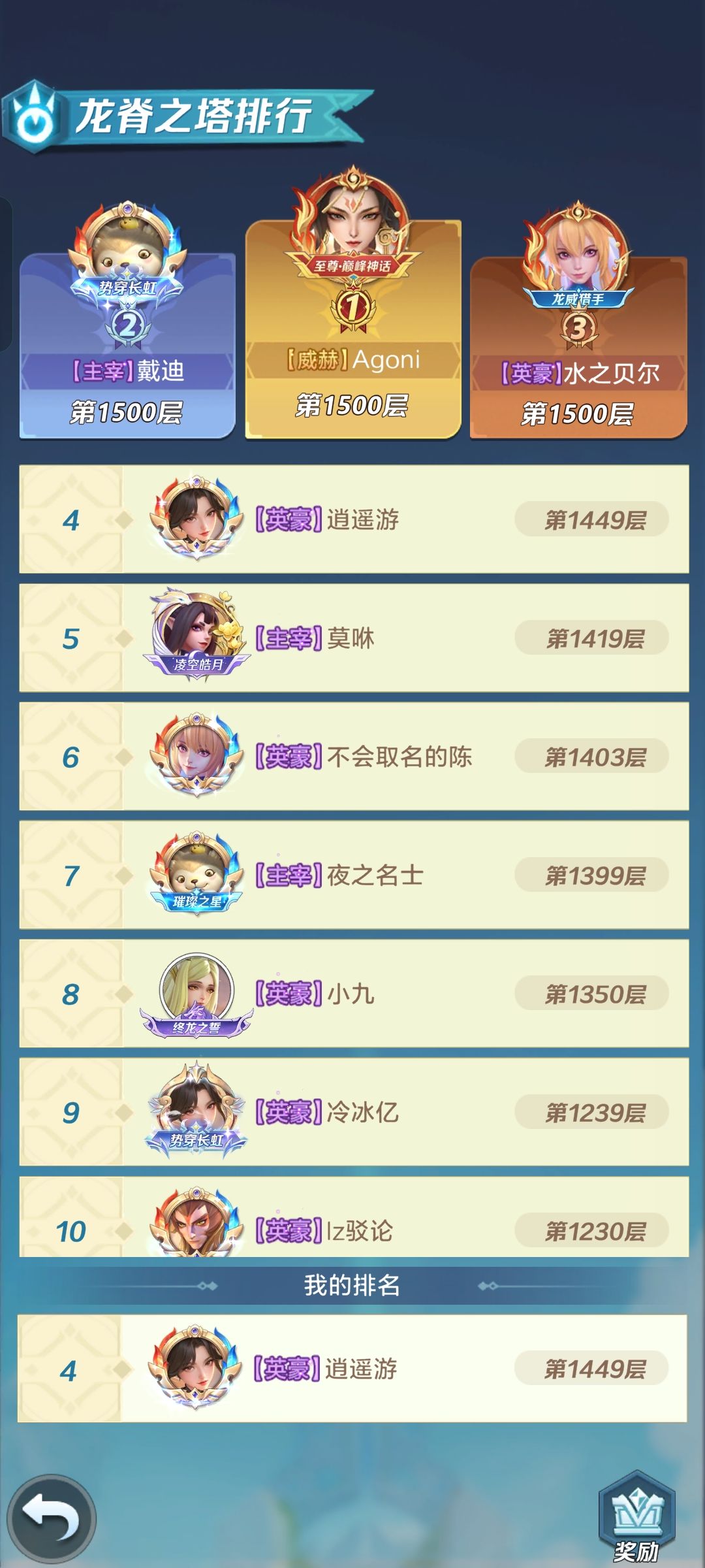 零氪19天，爬塔1449层 5
