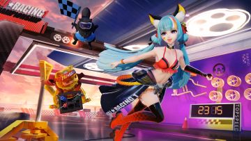 【皮肤展示】猫掌柜全新典藏皮肤「全速未来」