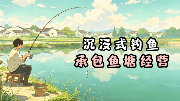🎣开局钓鱼积累资本,后续承包鱼塘,走向人生巅峰❗️截图