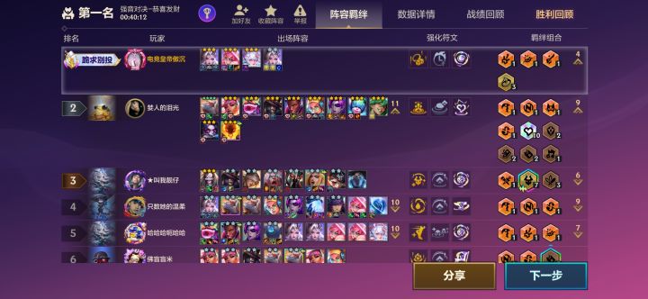今日金铲铲爽局截图