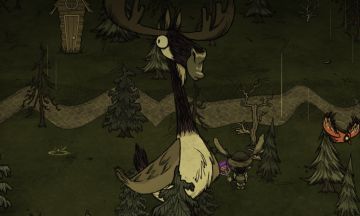 饥荒联机版春季boss麋鹿鹅