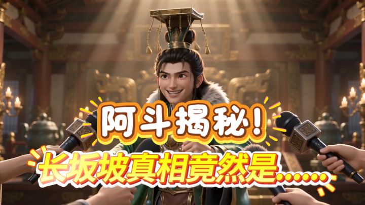 阿斗揭秘,长坂坡真相竟然是?截图