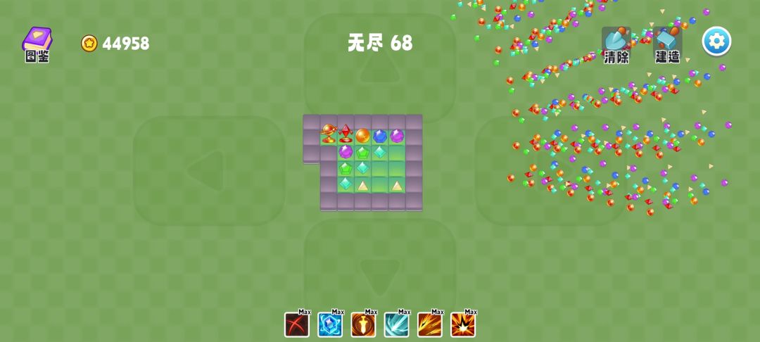 无尽102层（还能继续）合出2最高级塔 2