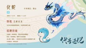 灵兽介绍丨云蛇化龙力量无穷——化蛇