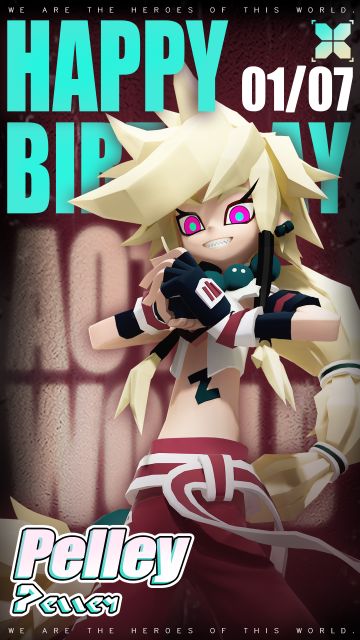 1月7日，佩利 生日快乐！