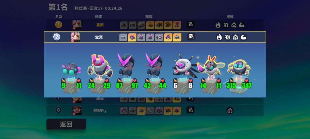 险胜双300+的大蜘蛛 3