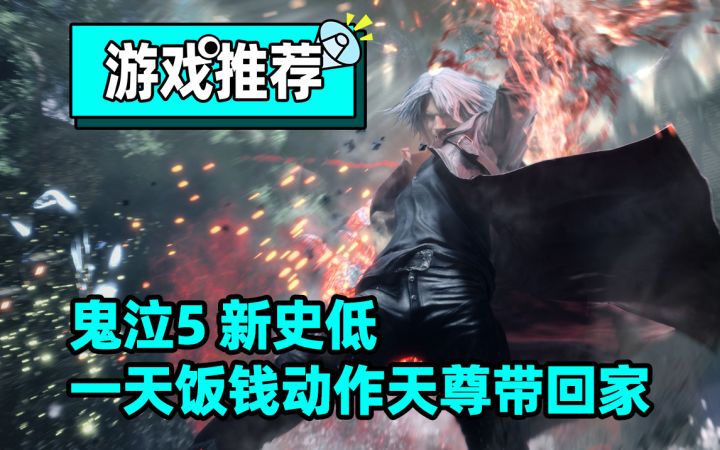 【鬼泣5新史低】一天饭钱动作天尊带回家截图