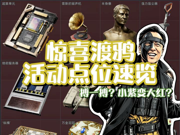 惊喜变惊吓?惊喜渡鸦活动点位及攻略速览!截图