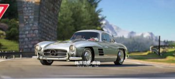 【奔驰300 SL】独栋海景别墅都有了，怎么能不来几台“海鸥”呢？