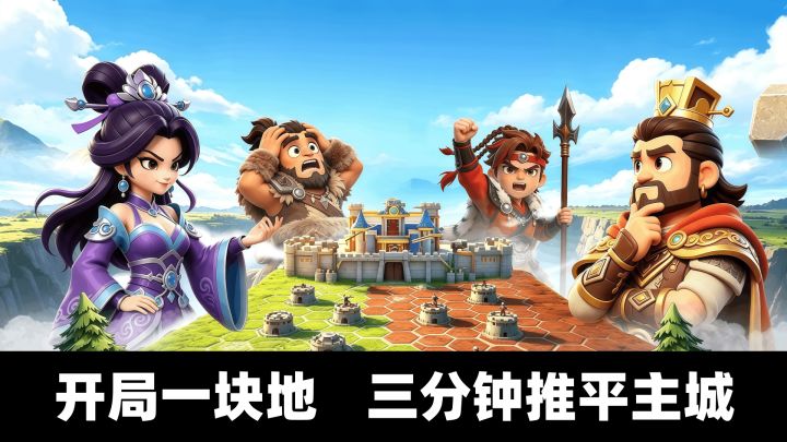 三分钟一局,兵营自动出兵,翻开地块全是惊喜截图
