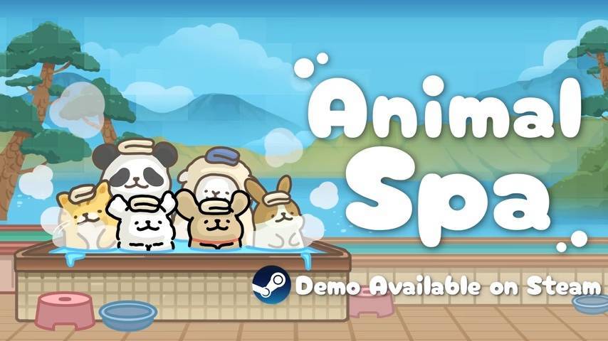 🔥治愈系《动物温泉》试玩版在Steam上线了! 1