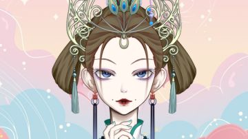 古风傲娇大小姐的换装小游戏