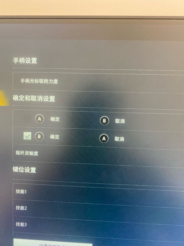 手柄到底咋设置的截图