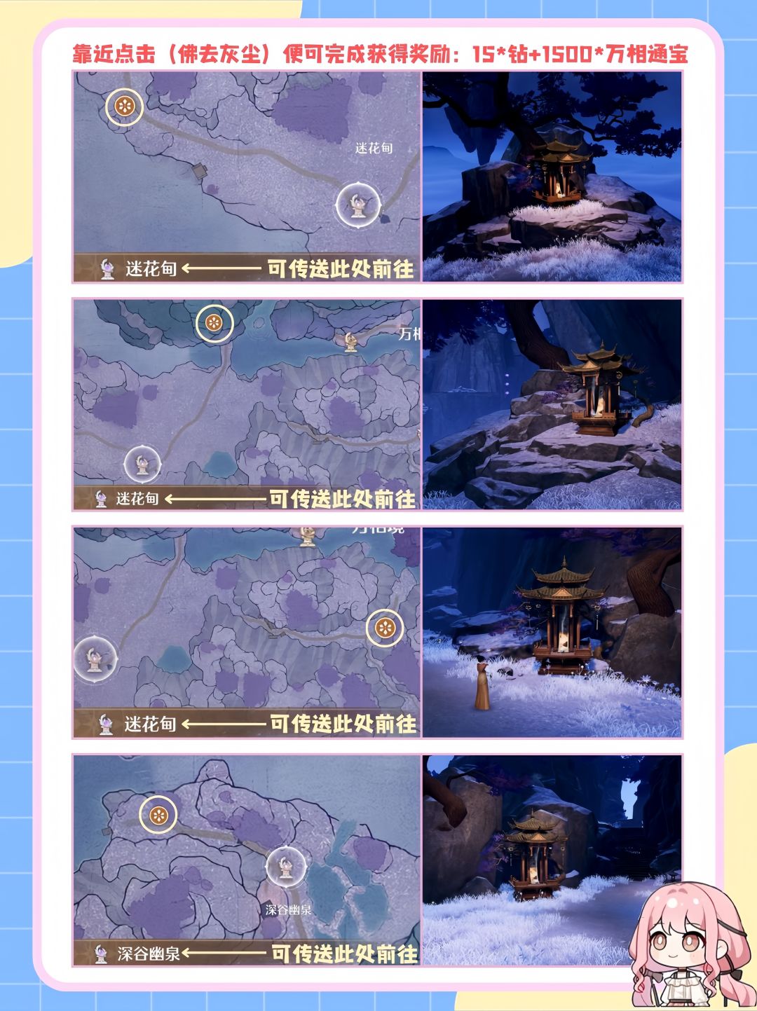 山君宝龛•佛去灰尘攻略(可获70钻) 2