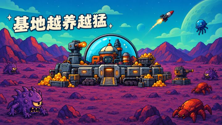 9分steam免费移植！无广的全新塔防来了！简单局内局外构筑养成截图