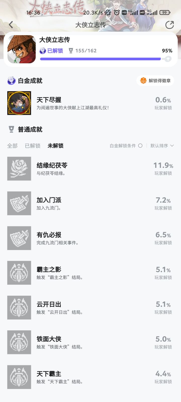 为什么我DLC成就完成了tap tap上都不显示截图