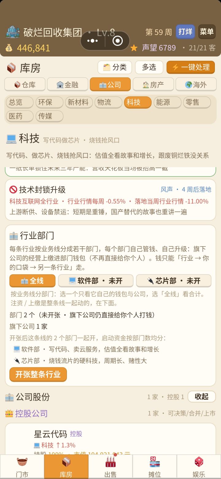 这个行业部门是什么意思 开启的话有什么利与弊吗 没搞懂有没有大佬讲解一下截图