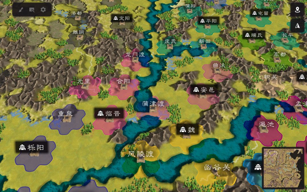 【制图历史】战国大地图 城市定位[第1弹] 3