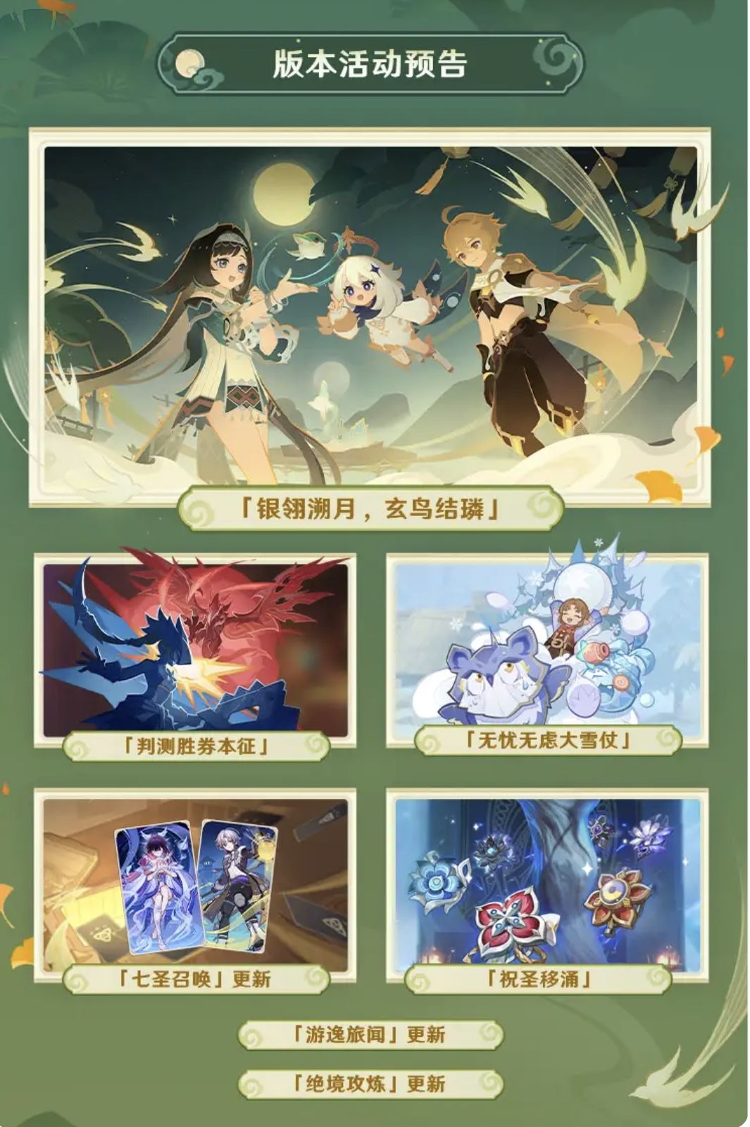 原神7.1版本前瞻小结 7